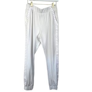 Lime & Vine Silicone Stripe Jogger Pant Size Medium